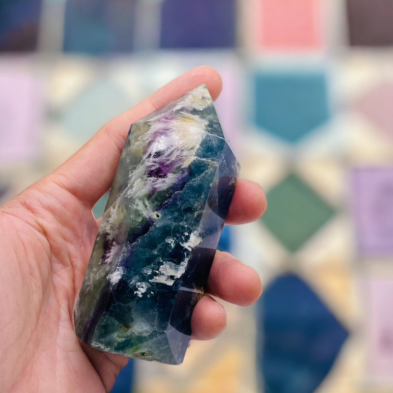 Large Fluorite Large Crystal Healing Wands