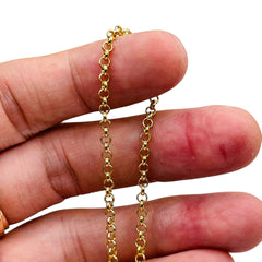 Losolo 3mm Chain 18K Gold Plated