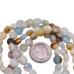 6mm Coin Cut Amazonite