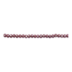 3mm Thunder Polish Glass Crystal Roundel Cut Espresso AB