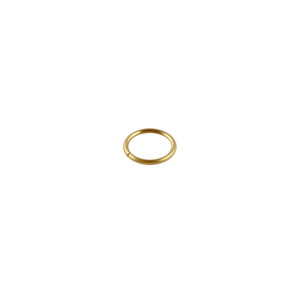 Jump Rings Matte Gold, 6mm, 8mm, 10mm, or 12mm, PK of 10, Brass Jump –  Bling By A