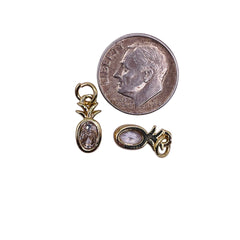 12x6mm Pineapple Charm