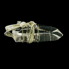 Supreme Lemurian Pendant Master Wrapped Wired Technique Large
