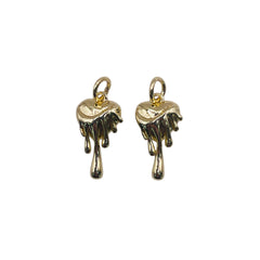 16x8mm Melting Heart Charm