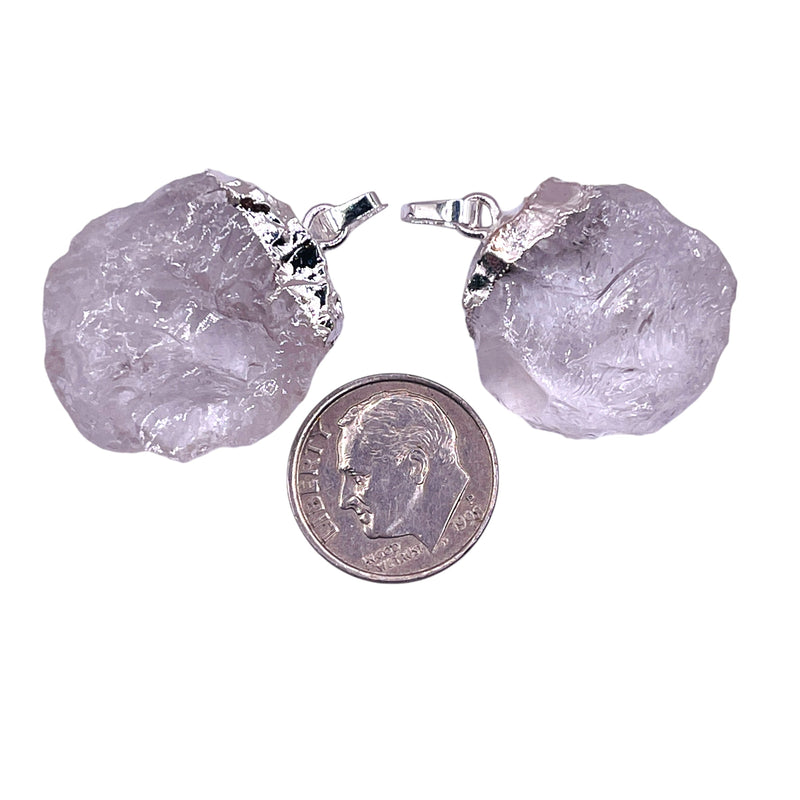 20mm Clear Quartz Pendant
