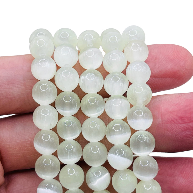 8mm Super Cat Eye(Gypsum)