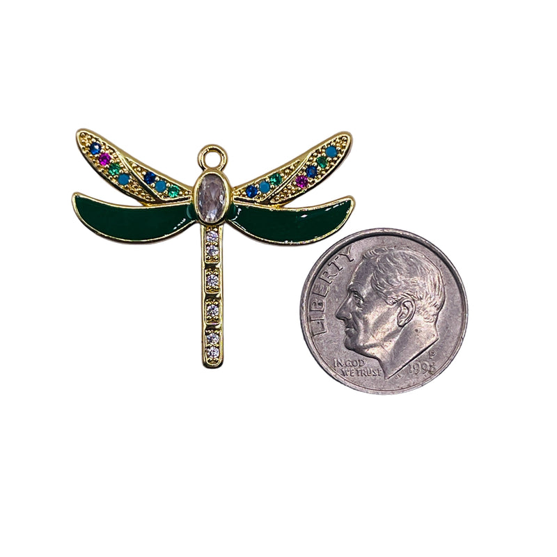 25mm Dragonfly Charm