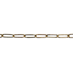 Losolo Chain 9x3mm 18K Gold Plated