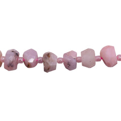 8x5mm Cylinder Cut Pink Opal