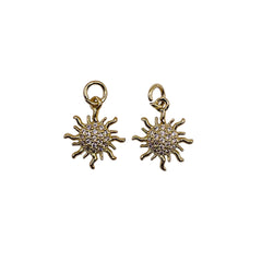15x11mm Sun Charm