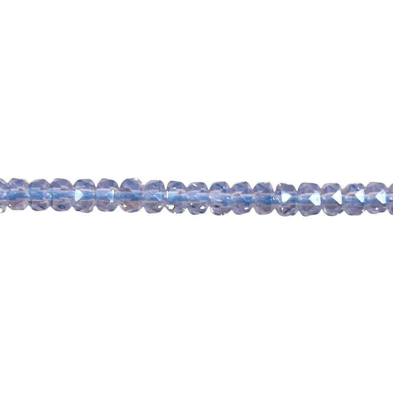4x2mm Cylinder Cut Gray Blue