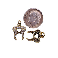 15x12mm Wisdom Tooth Charm