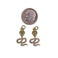 20x12mm Cobra Charm