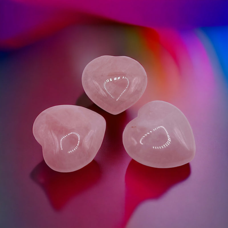 Rose Quartz Heart