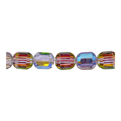 9x8mm Barrel Cut Green Blossom