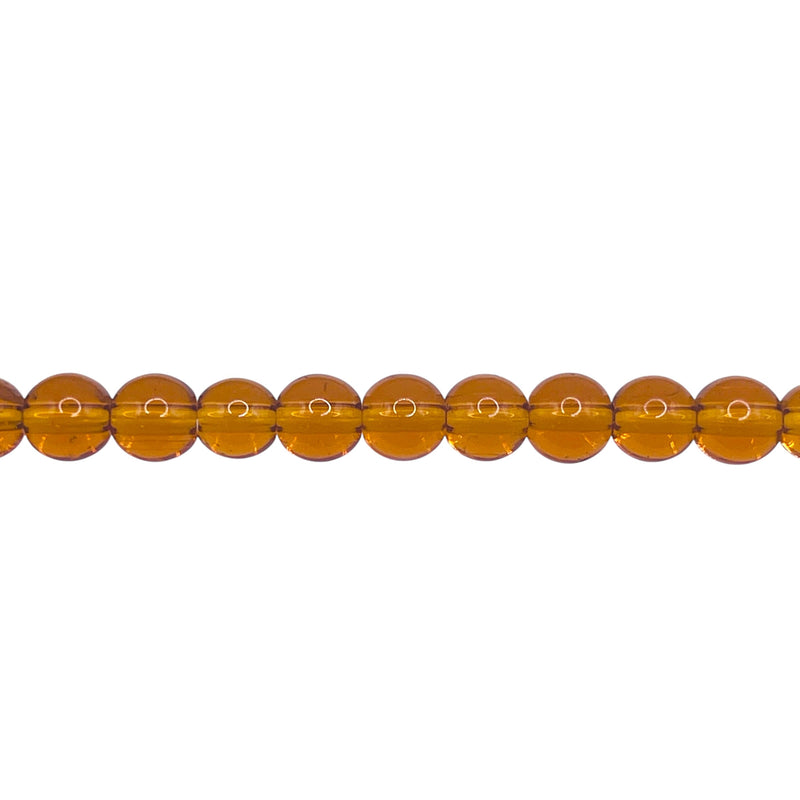 6mm Thunder Polish Round Topaz