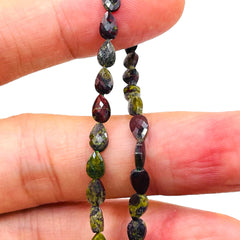 6x4mm Teardrop Cut Bloodstone