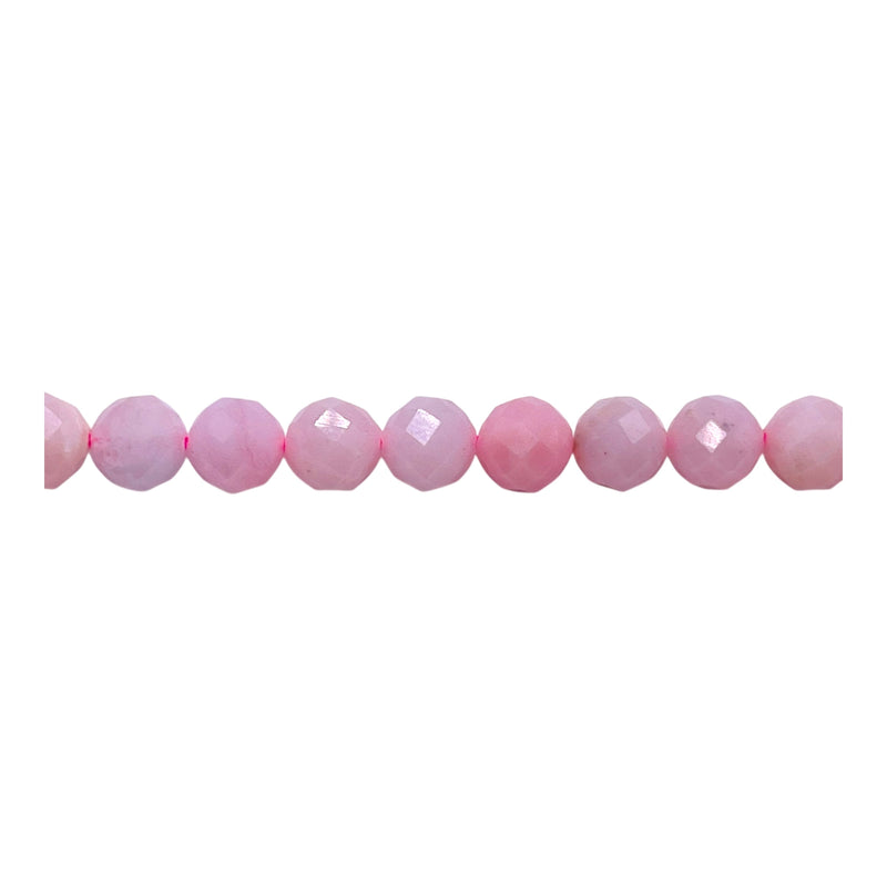 6mm Round Cut Pink Opal A Grade