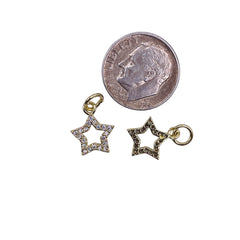 12x10mm Star Charm