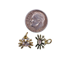 11x10mm Crab Charm
