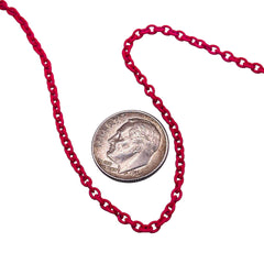 Losolo 2.6mm Stainless Steel Chain Fushcia