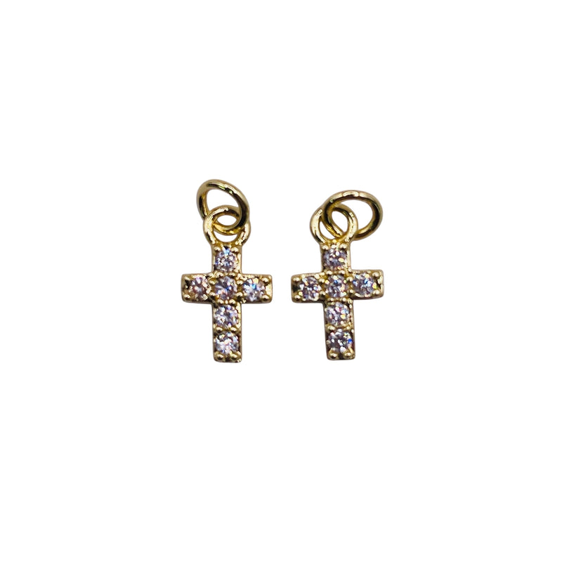11x8mm Cross Charm