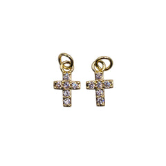 11x8mm Cross Charm