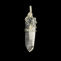 Supreme Quality Lemurian Pendant Master Wrapped Wired Technique Medium