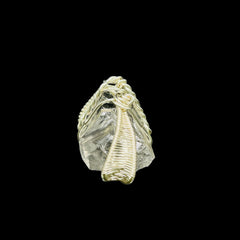 Supreme Lemurian Pendant Master Wrapped Wired Technique Large