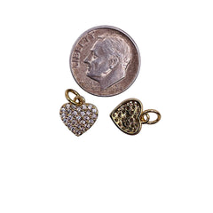 10x10mm Heart Charm