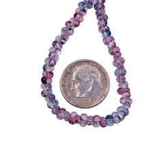 4.5mm Thunder Polish Glass Crystal Peanut Berry Bliss