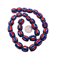 14x10mm Trade Bead Handmade Lampwork