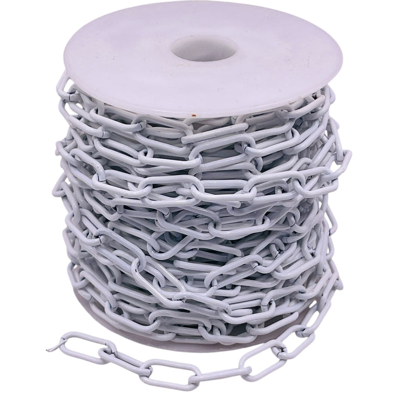 Losolo 16.5x7.5mm Stainless Steel Chain White