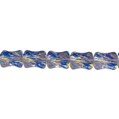 10x8mm Twisted Bow Tie Glass Crystal Super AB