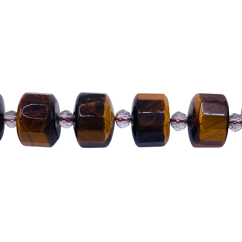 12x9mm Cylinder Cut Tiger Eye