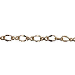 Losolo Chain 7x5mm 18K Gold Plated