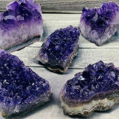 Small A Grade Amethyst Clusters