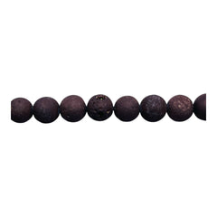 6mm Druzy Round Copper