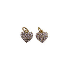 10x10mm Heart Charm