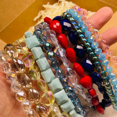 Thunder Polish Glass Crystal Beadorea Surprise Box