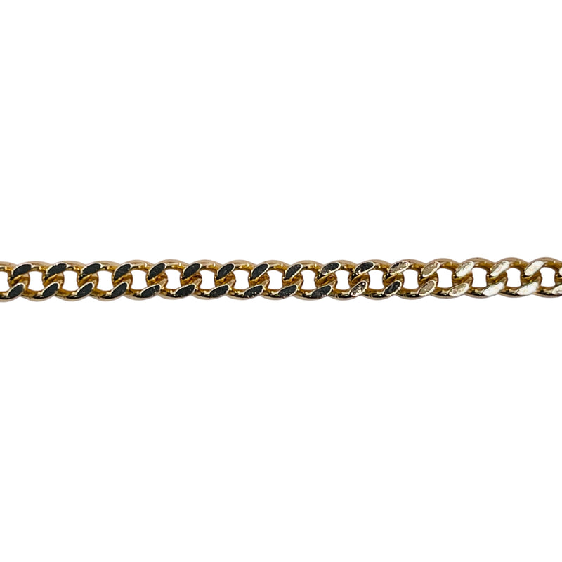 Losolo 3.6mm Stainless Steel Chain 18K Gold Plated