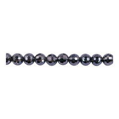 6mm Thunder Polish Round Disco Cut Silver Shine