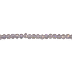 3mm Thunder Polish Glass Crystal Roundel Cut Magic Gold