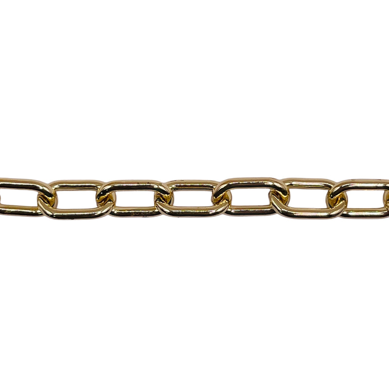 Losolo Chain 10x6mm 18K Gold Plated