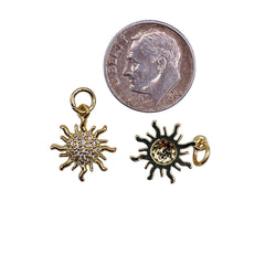 15x11mm Sun Charm
