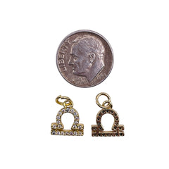11x10mm Libra Zodiac Charm