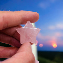 Rose Quartz Star