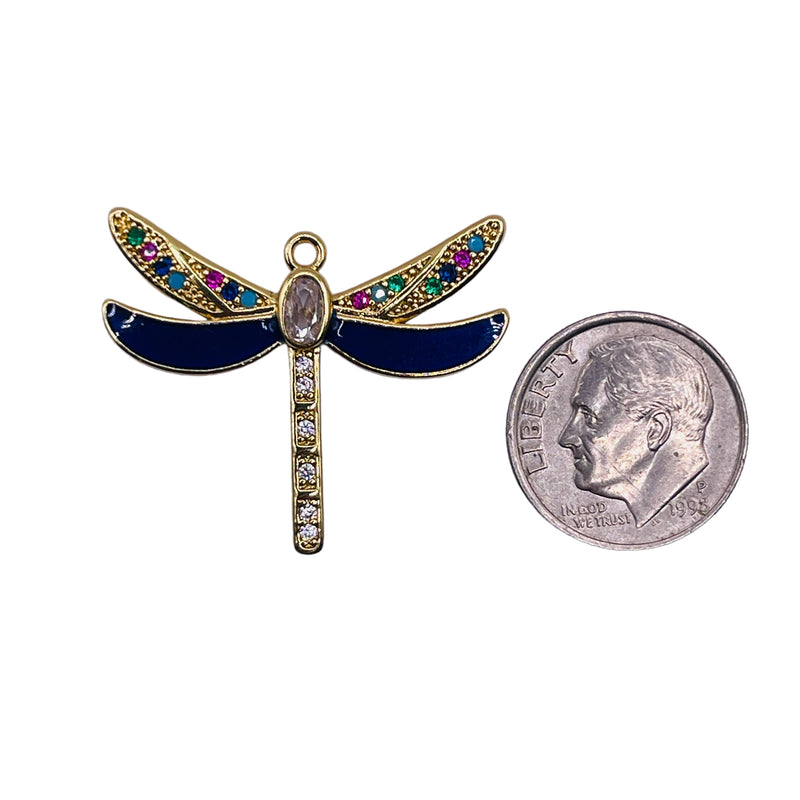 25mm Dragonfly Charm