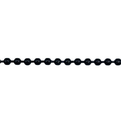 Losolo 3mm Ball Chain Stainless Steel Chain Black