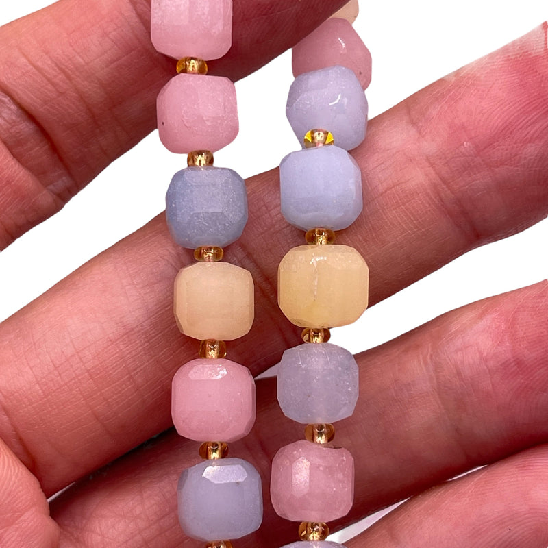 8mm Cube Morganite